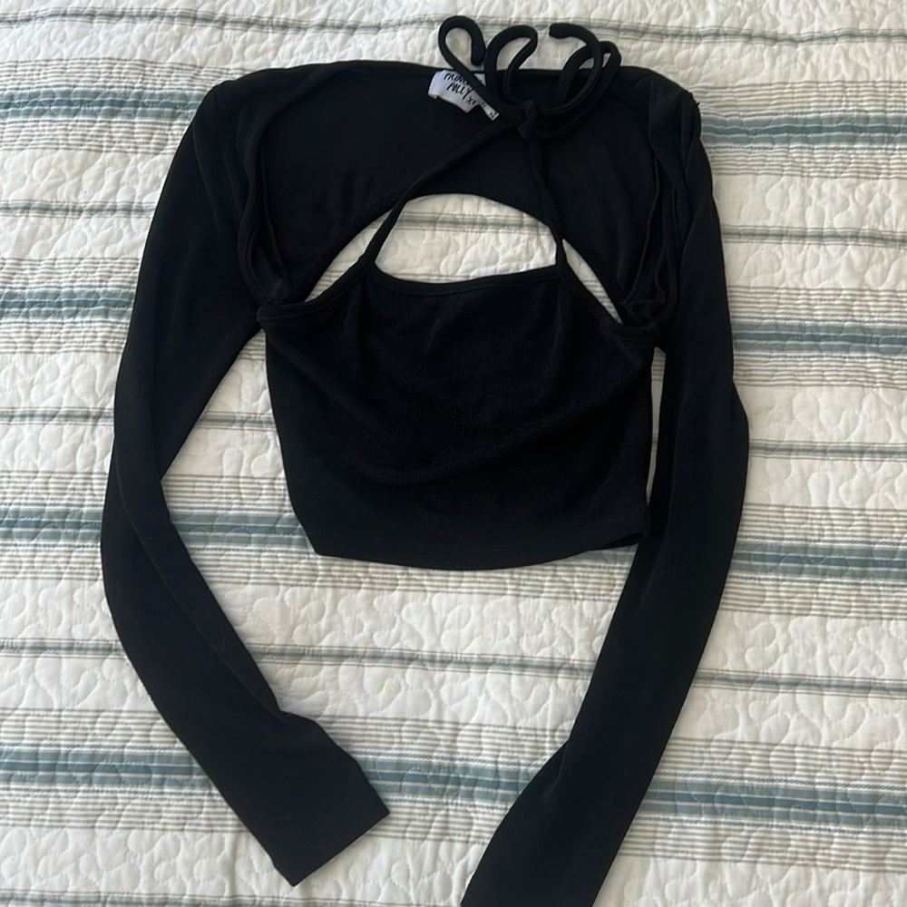 Princess Polly top - halter shrug